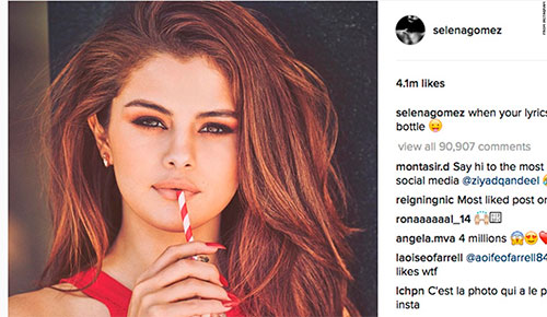 Instagram de Selena Gomez